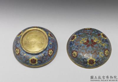 图片[2]-Copper box in cloisonne enamels, Qing dynasty, Qianlong reign (1736-1795)-China Archive